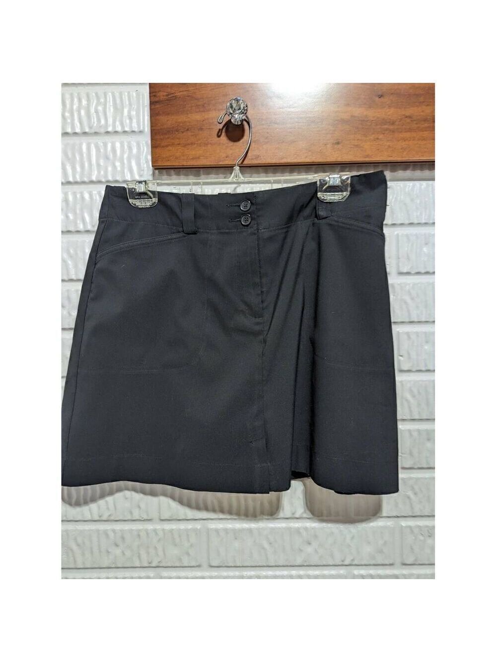 Nike Golf Women's 8 Black Dri-Fit Skort